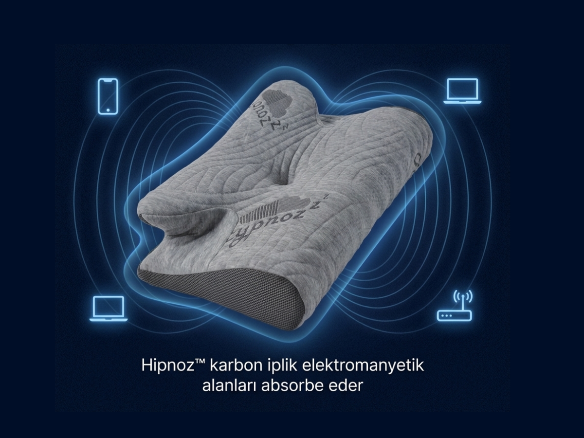 Hypnozz Anti-Stres Karbon Ergonomik Yastık